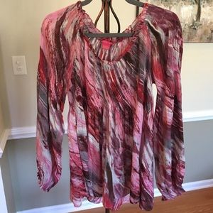 Sunny Leigh Boho Blouse - L